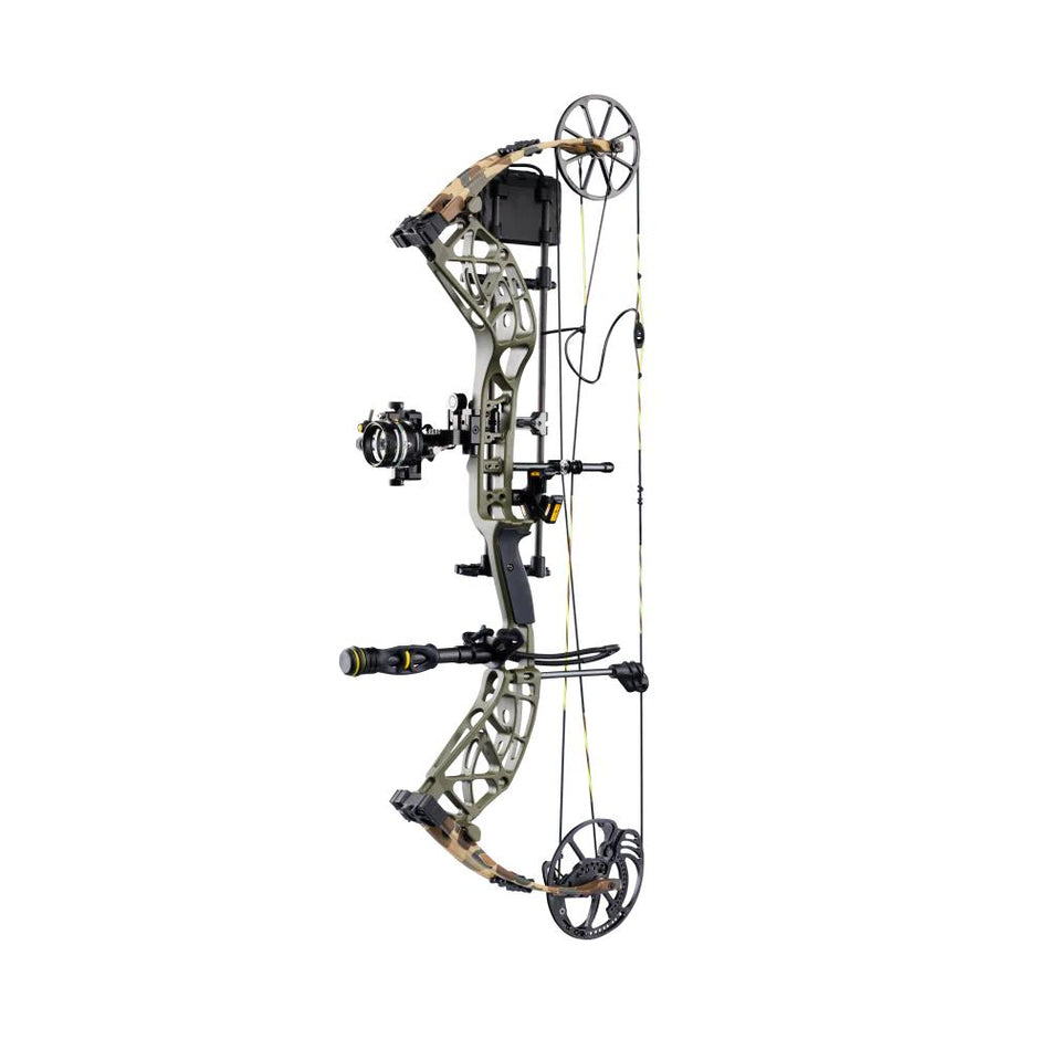 Bear Archery THP Adapt 2 Plus RTH 70 lb RH Compound Bow Throwback Green