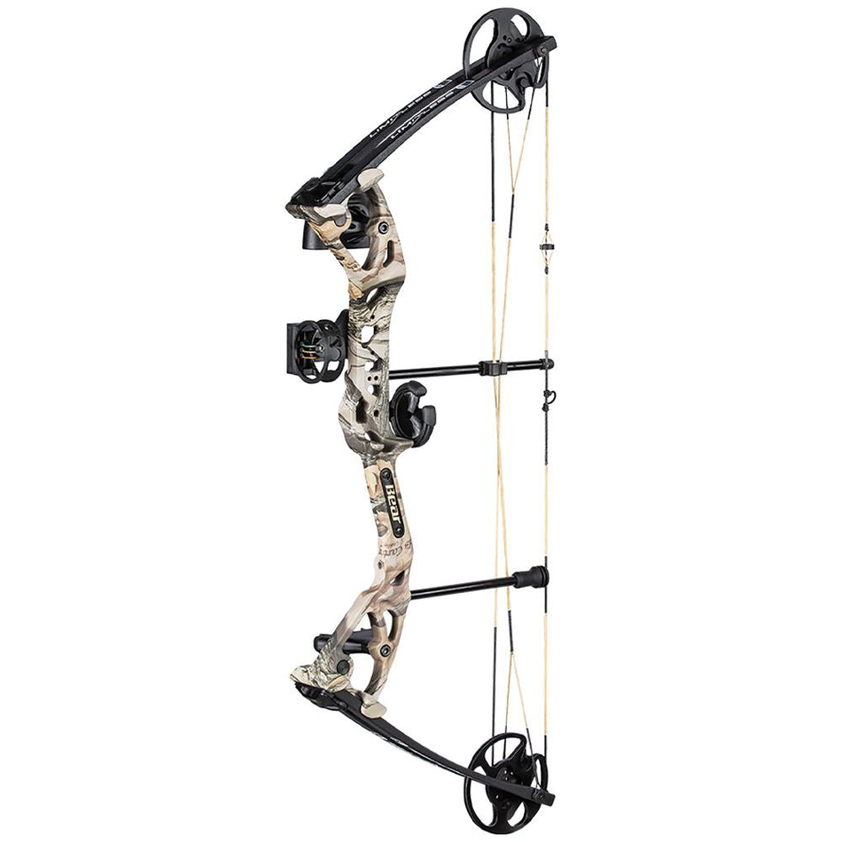Bear Archery Limitless Youth Compound Bow RTH RH 50 lb God's Country Camo