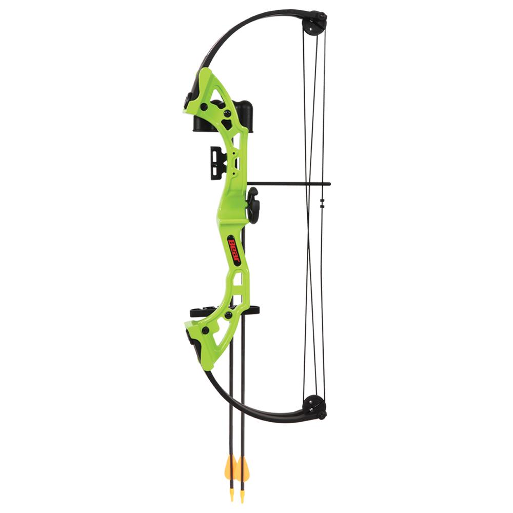 Bear Archery Brave Youth Compound Bow Right Hand Green
