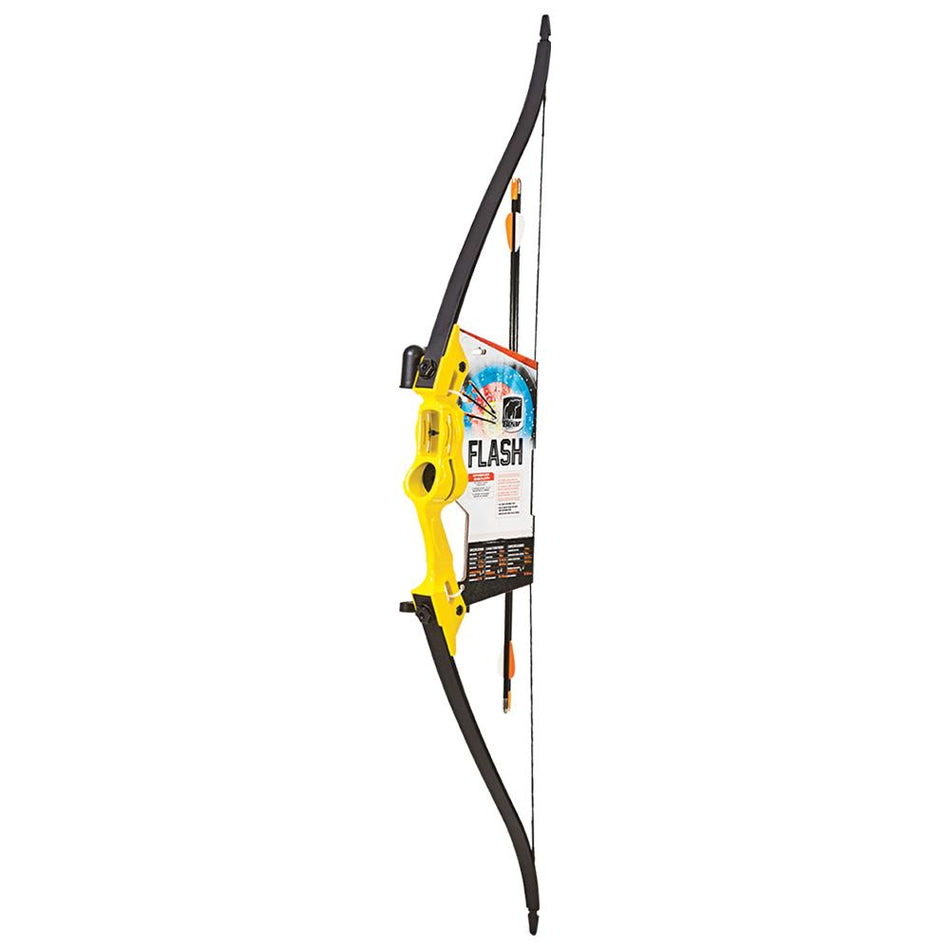 Bear Archery Flash Youth Traditional Bow 18lb Ambidextrous Yellow