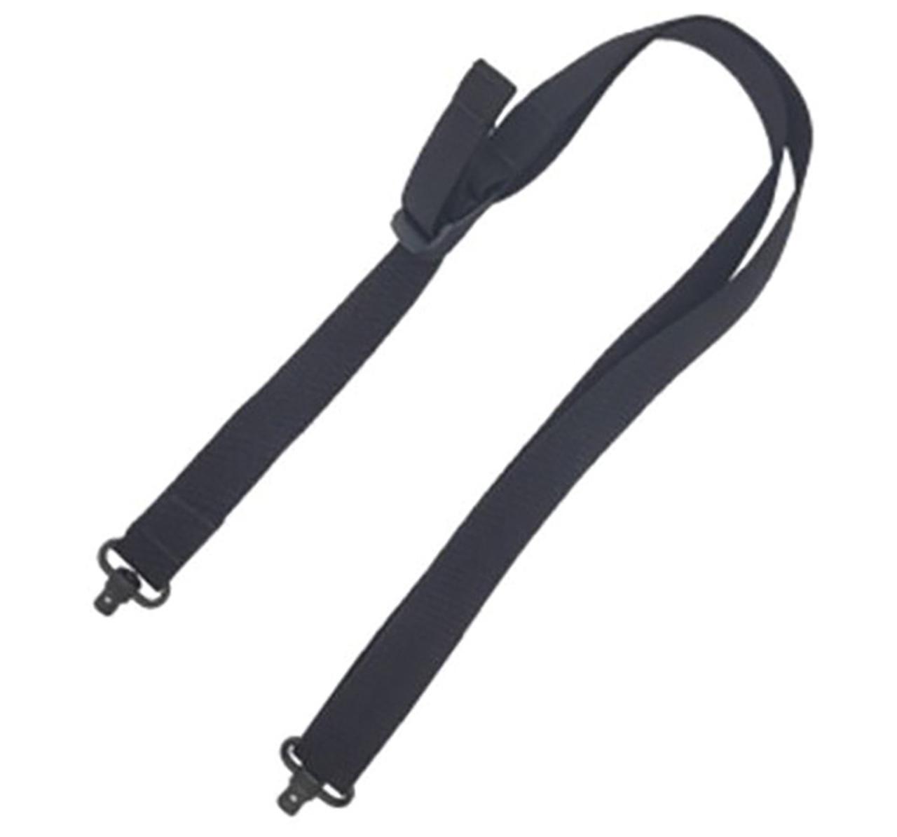 TacShield Sport Ridge 2-Point Rifle Sling 1 Inch Wide with QD Swivels Black