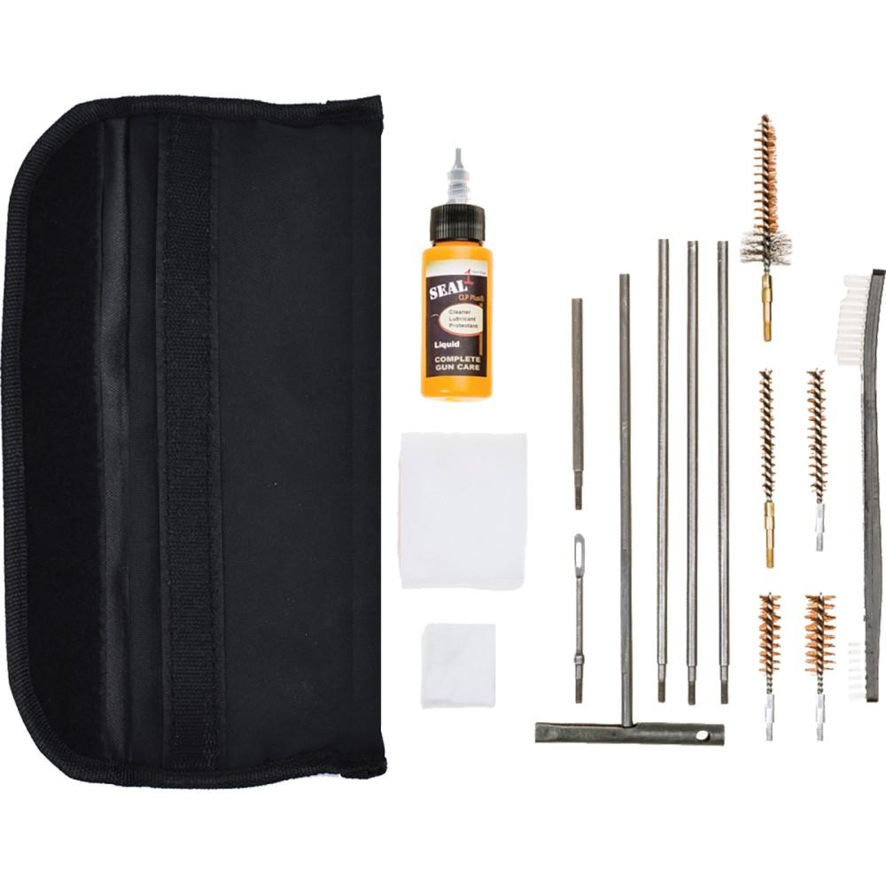 TacShield Universal GI Field 13-Piece Cleaning Kit with Seal 1 CLP Plus Black