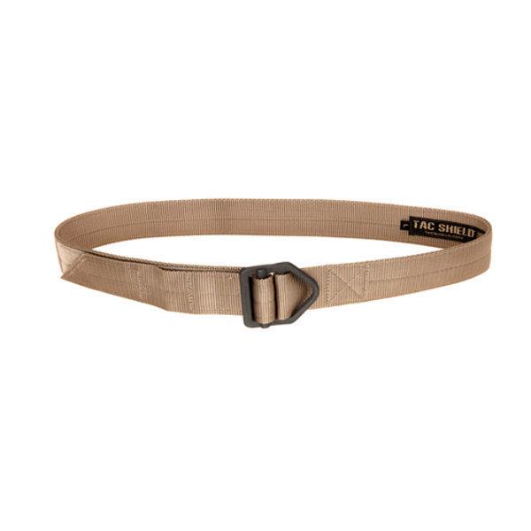 TacShield Tactical Riggers Belt 1.75" Medium 34"-38" Tan