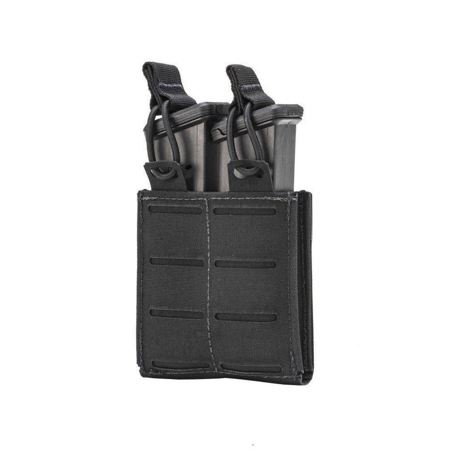 TacShield RZR MOLLE Double Pistol Magazine Pouch Black