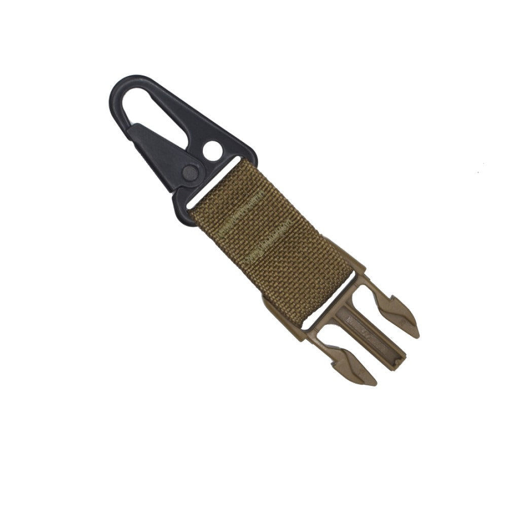 TacShield Side Release Buckle Sling Attachment for HK Snap Hook Coyote