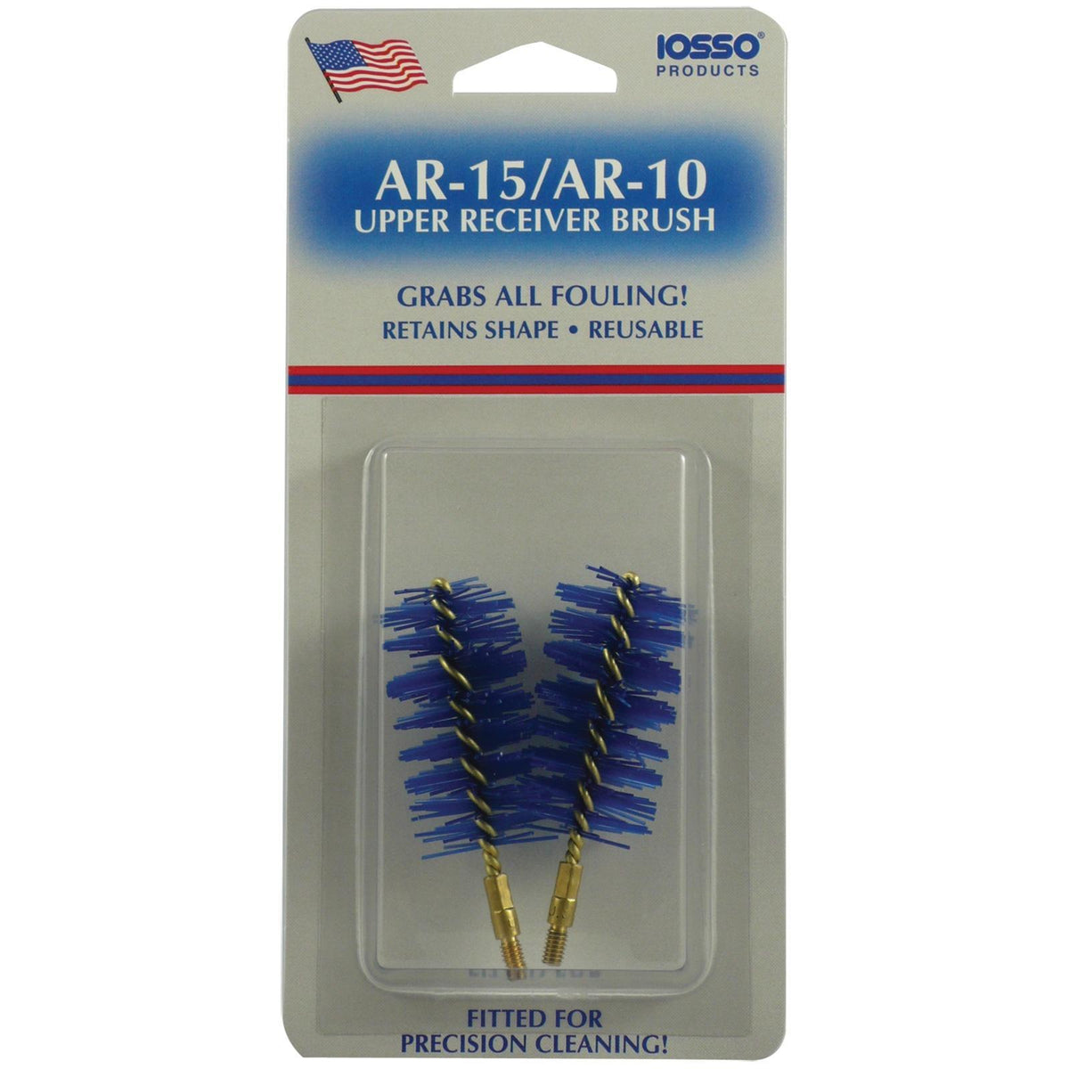 Iosso AR-15 Upper Receiver Brush with Stud 2-Pack