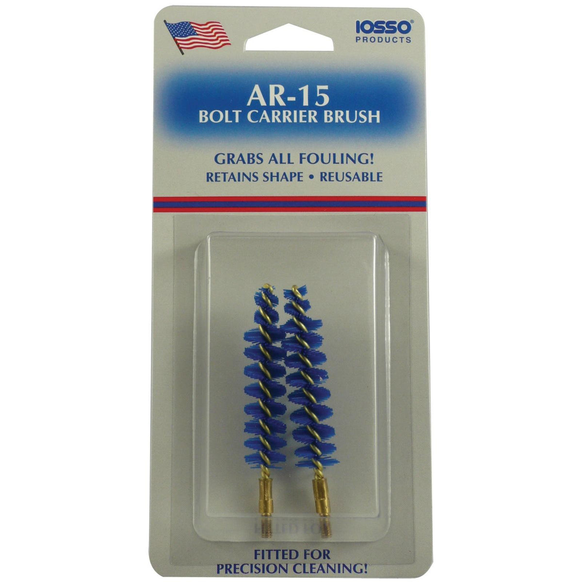 Iosso AR-15 Bolt Carrier Brush 2-Pack Precision Cleaning
