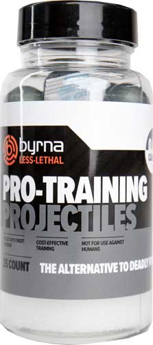 Byrna PRO Training Projectiles 25-Count Tub .61 Cal for CL Launcher