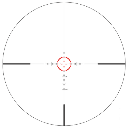 Swampfox Optics Arrowhead 1-10x24mm Guerrilla Dot MIL Long