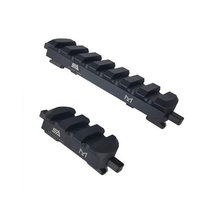 Sylvan Arms 2-Piece QD Picatinny Rail Mount Combo - Black