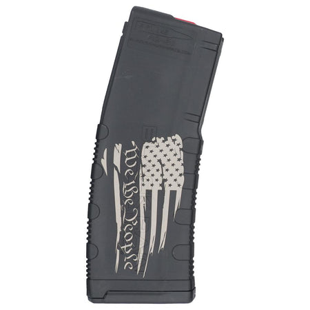 Black Rain Ordnance We The People Tattered Flag AR Rifle Magazine 5.56x45 NATO 30-Round