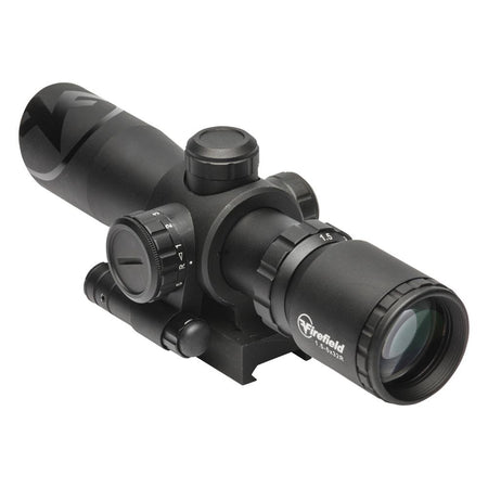 Firefield Barrage Riflescope with Red Laser 1.5-5x32 Illuminated Mil-Dot Reticle Black Matte