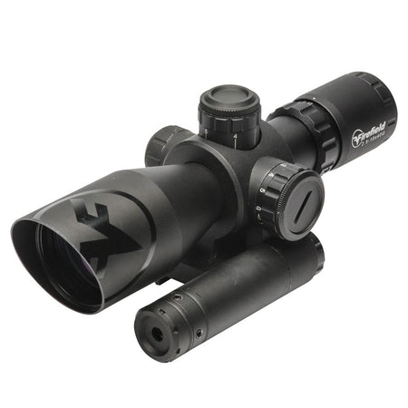 Firefield Barrage 2.5-10x40mm Rifle Scope with Green Laser