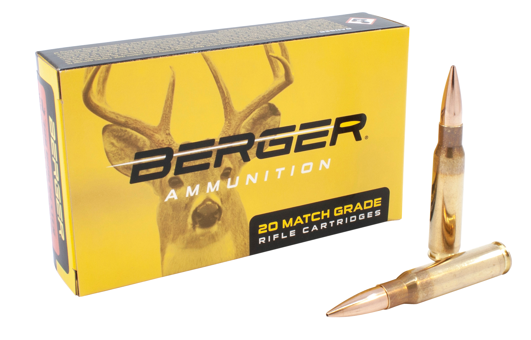 Berger Bullets 60040 Classic Hunter Hybrid Boat Tail 168 Grain .308 Win / 7.62x51mm 2675 fps