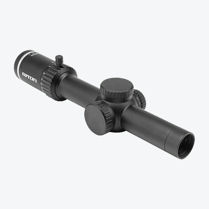 REFURBISHED Riton X3 Tactix Rifle Scope 1-8x24IR 30mm SFP OT Illuminated Black