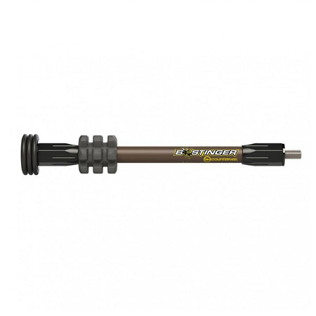 Bee Stinger MicroHex 8 Inch Bow Stabilizer Brown
