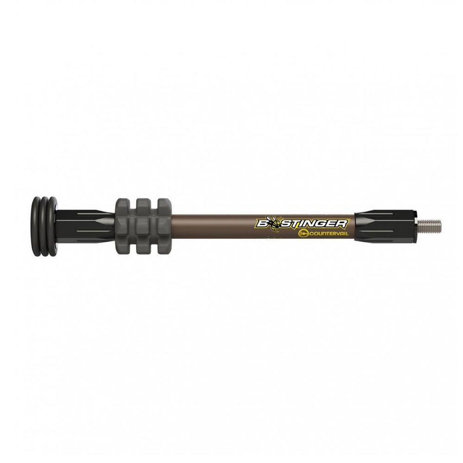 Bee Stinger MicroHex 8 Inch Bow Stabilizer Brown