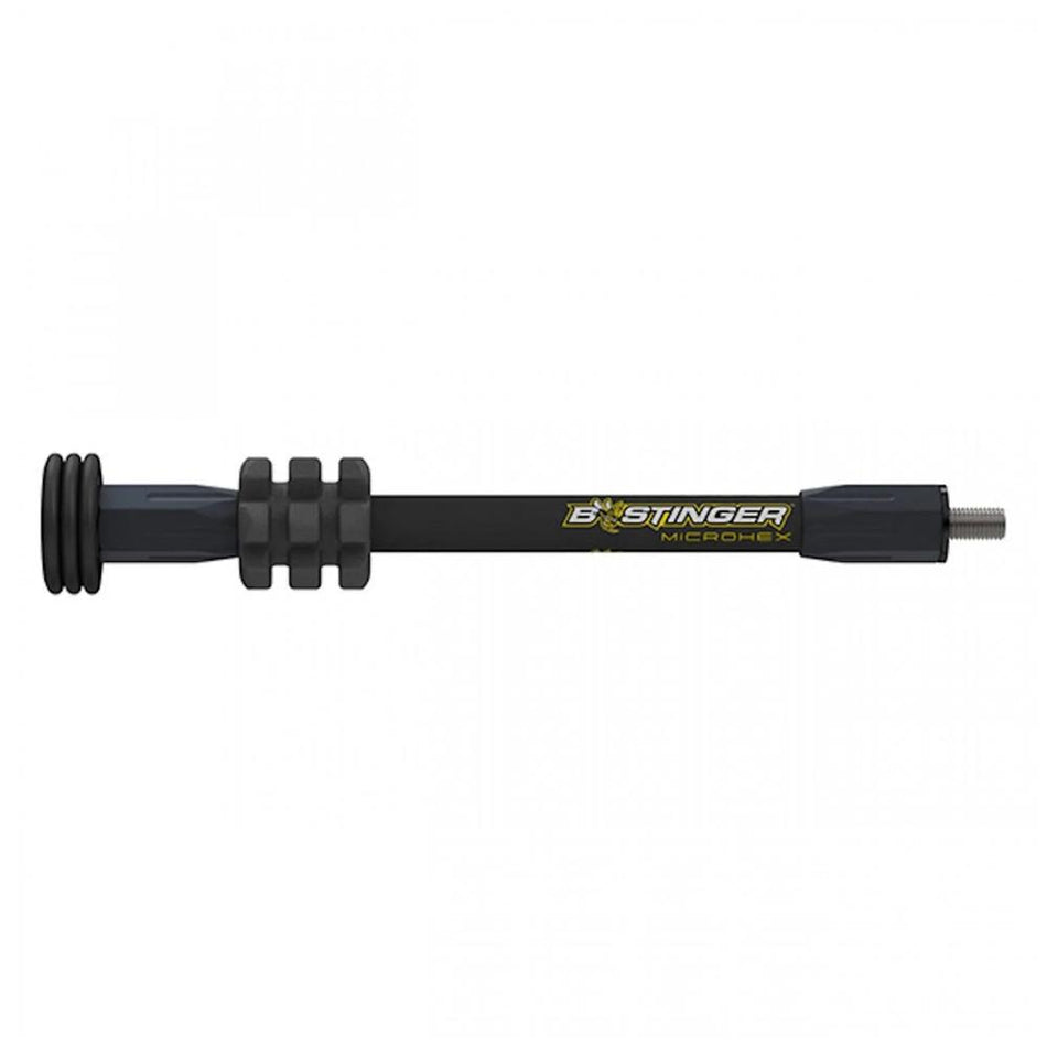 Bee Stinger MicroHex 8 Inch Bow Stabilizer Matte Black