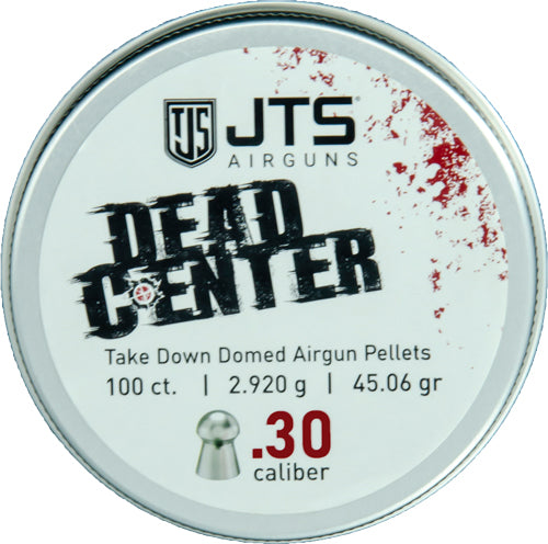 JTS Dead Center Pellets 30 Cal Domed 45.06gr 100 Count