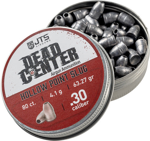 JTS Dead Center Slugs 30 Cal Hollow Point 63.27gr 80 Count