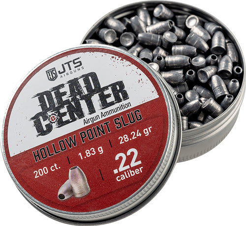 JTS Dead Center Slugs 22 Cal Hollow Point 28.24gr 200 Count