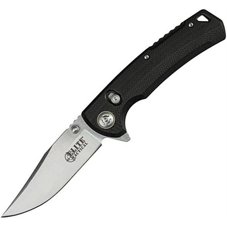 Master Cutlery Elite Tactical Chaser Folding Knife 3.5" Blade in Black