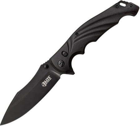 Master Cutlery Elite Tactical Conqueror Black Folding Pocket Knife