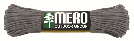 Mero 550 Paracord 100 Feet 550 lb Charcoal Grey