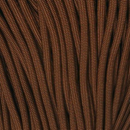 Mero 550 Paracord 100 Feet 550 lb Brown Chocolate Nylon Cord