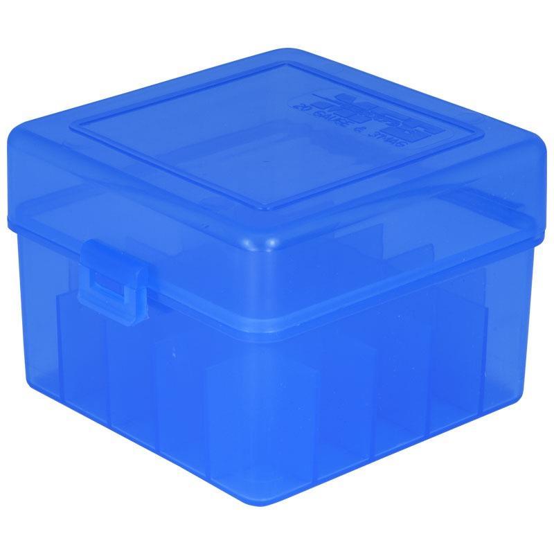 Berry's Ammo Box 20 Gauge 3" 25-Round Blue Plastic