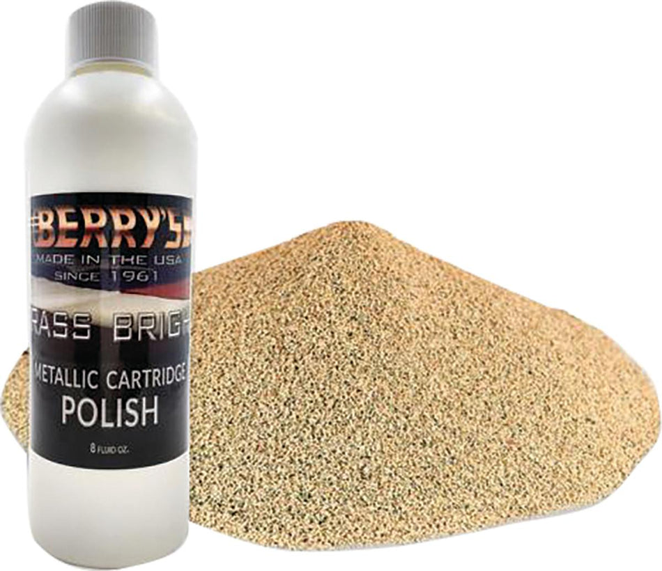 Berry's Corn Media 6 lb. and Brass Polish 8 oz. Reloading Combo