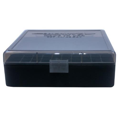 Berry's Ammo Box Model 007 .44 Caliber 100 Round Smoke Lid Black Base