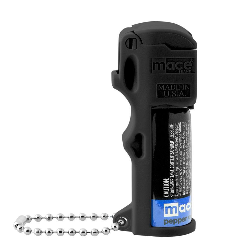 Mace Triple Action Pocket Pepper Spray 10ft Range Black