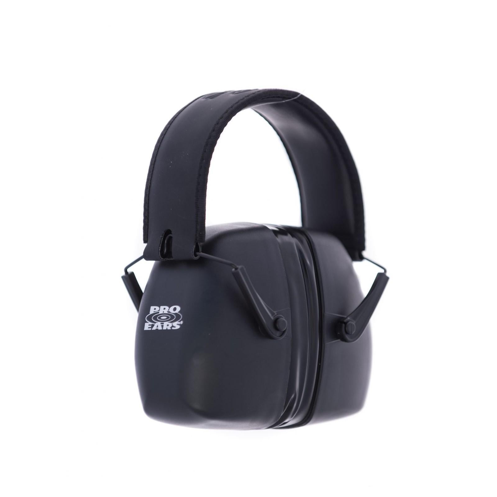 Pro Ears Ultra Gel 29 Passive Earmuffs 29dB NRR Black with Aviator Gel Seals