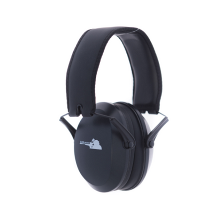 Benchmaster Rifleman Low Impact Passive Ear Muffs 22dB NRR Black