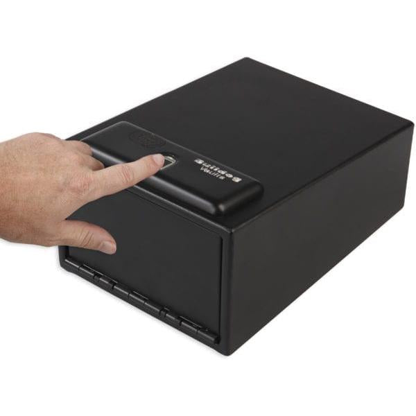 Bulldog Magnum Biometric Pistol Vault with Fingerprint Reader 11.5x8x5.5 Inch