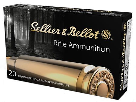 Sellier and Bellot Rimmed for Single Shot Only 8x57mm JRS 196 gr JSP ammo