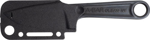 KA-BAR Forged Wrench Knife 3" Plain Edge Blackout Fixed Blade with Sheath