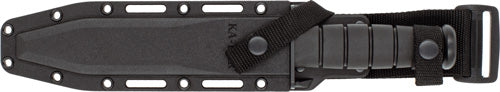 KA-BAR Fighter Knife 8" Straight Edge Fixed Blade with Plastic Sheath