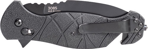 KA-BAR COYTU Folding Knife 3.5" Deep Belly Drop Point with Crossbar and Cutter