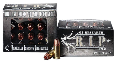 G2 Research 9mm RIP 92gr Lead-Free Copper Ammo
