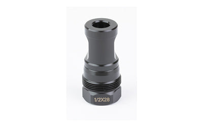 KAK Industry Plan B Big Hole Brake 1/2X28, .223-9MM .375" Bore, Plan B Compatible, Black Nitride