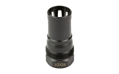 KAK Industry Plan B A2 Flash Hider 1/2X28, .375" Bore, 223/9MM, Nitride Black 410-2103-003