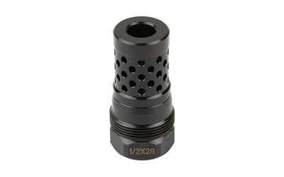 KAK Industry Plan B Radial Brake 1/2X28, .223-9mm .375" Bore, Plan B Compatible, Black Nitride