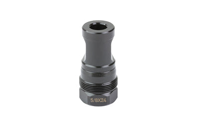 KAK Industry Plan B Big Hole Brake 5/8X24, .375" Bore, Plan B Compatible, Black Nitride