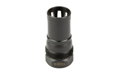 KAK Industry Plan B A2 Flash Hider 5/8X24, .375" Bore Diameter, Plan B Compatible, Nitride Black