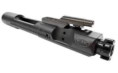 KAK Industry Bolt Carrier Group, AR-15, 8620 Steel, Chrome Lined, Phosphate, C158 Bolt, Black