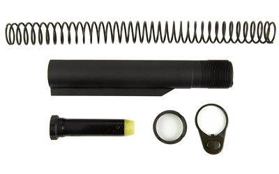 KAK Industry AR-15 Mil-Spec Carbine Buffer Tube Kit Anodized Black AR15-KT-003