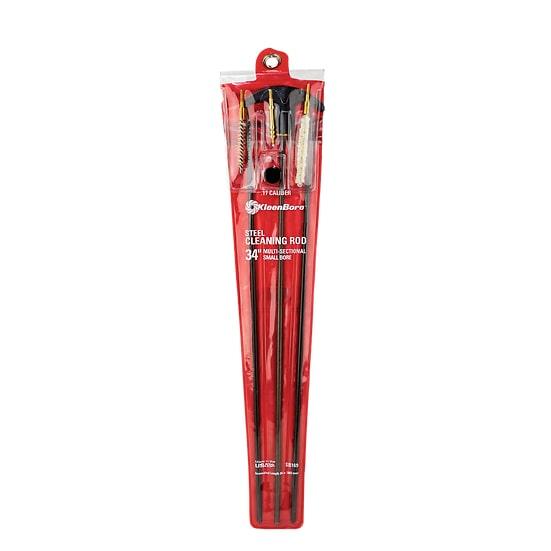 KleenBore 34" Sectional Cleaning Rod Set .17/.177 Cal SmallBore #3-48 Threads