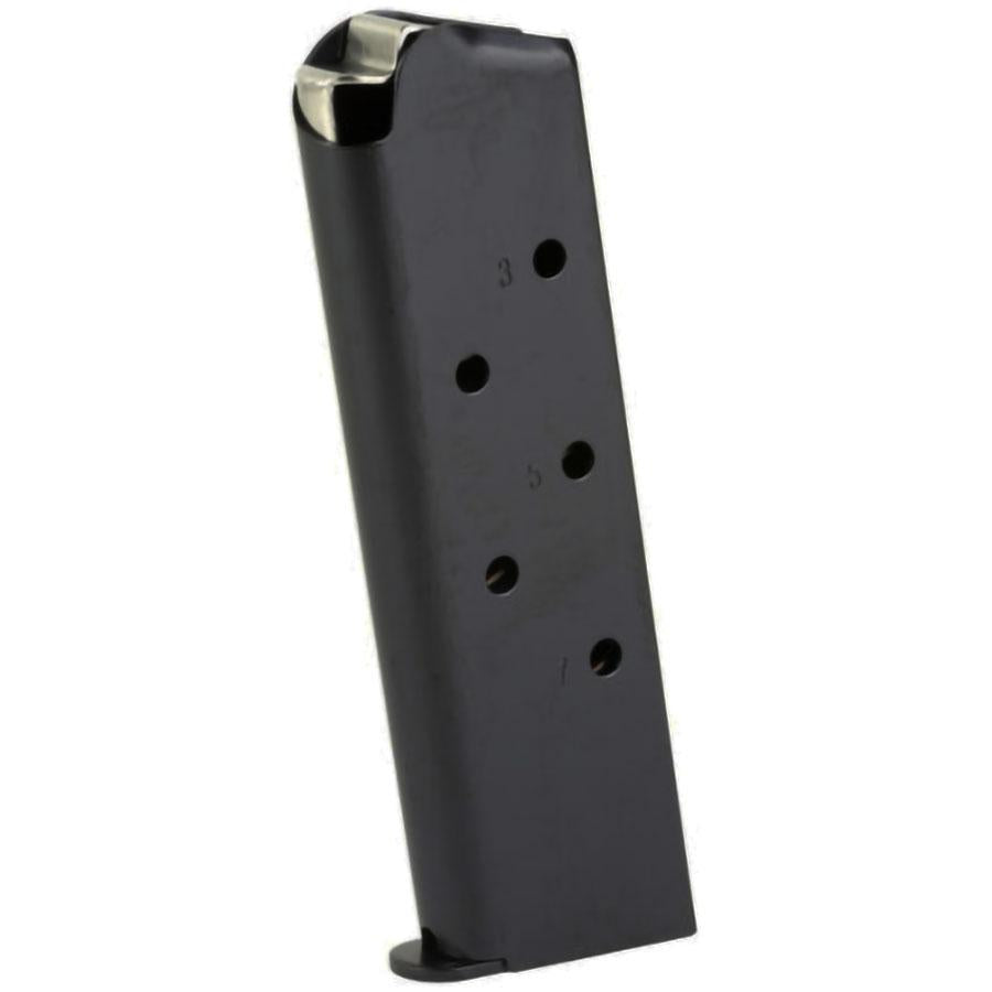KCI USA 1911 Handgun Magazine .45 ACP 7-Round Black Steel